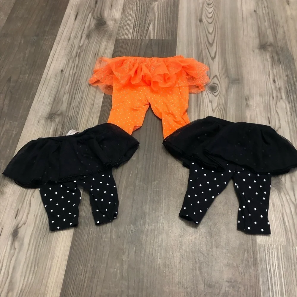Carter’s Halloween Leggings Bundle with Tutu 0-3 Months‎